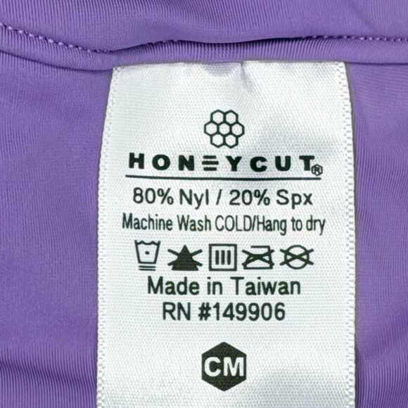 Honeycut Purple Haze Set Honey Drip Top & Brat Shorts Child Medium CM - Picture 11 of 13
